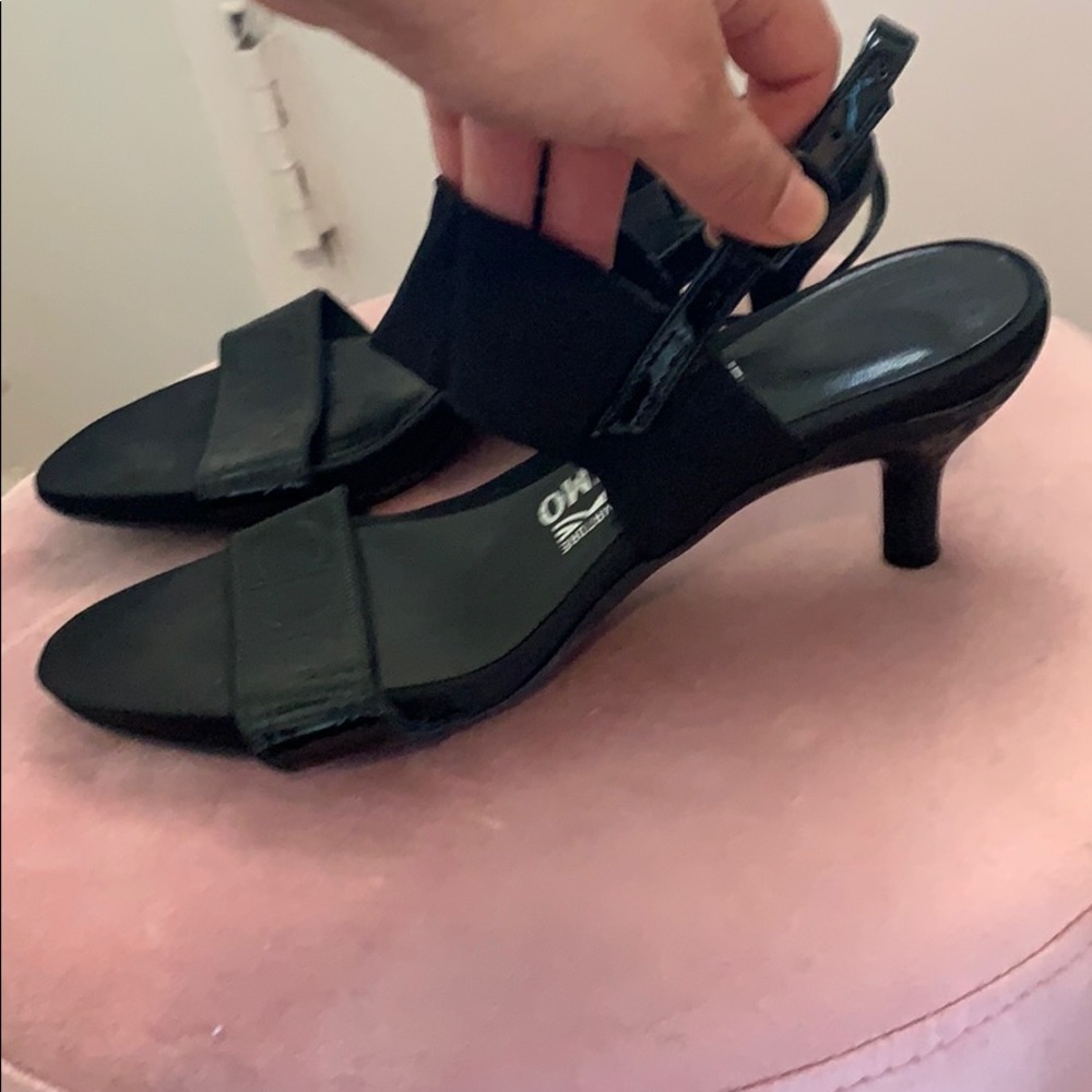 Black heels